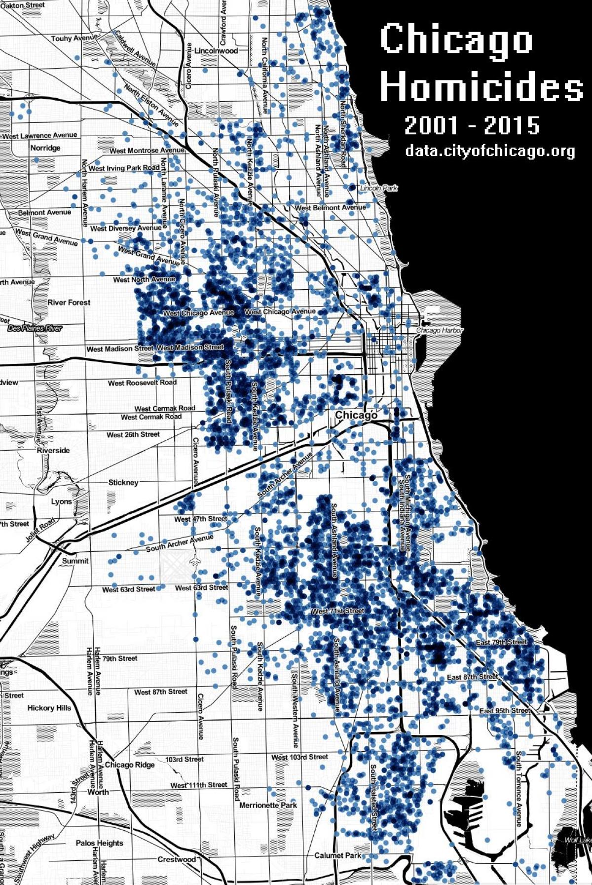 Чикаго карте убийстве