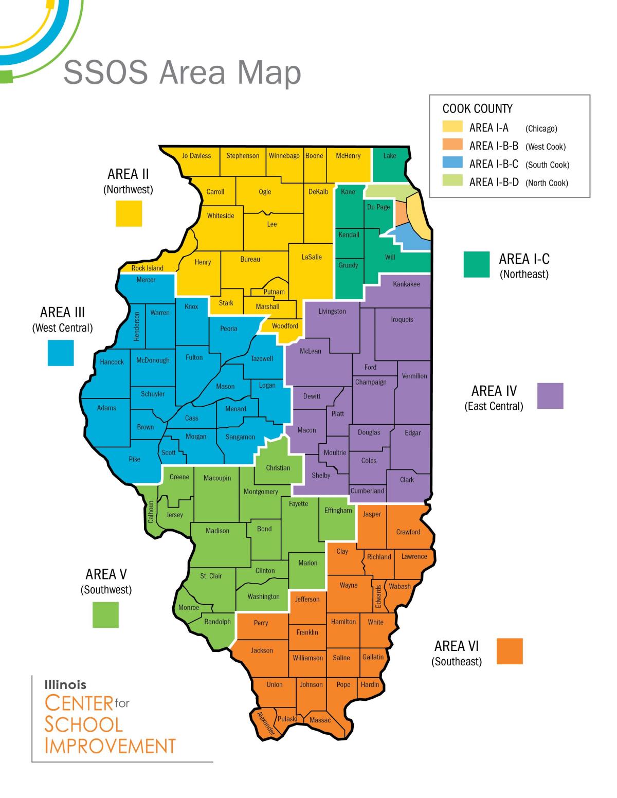 Чикаго государственных школах карте