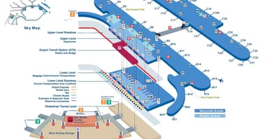 Карта ОГА терминал 1 карте Чикаго
